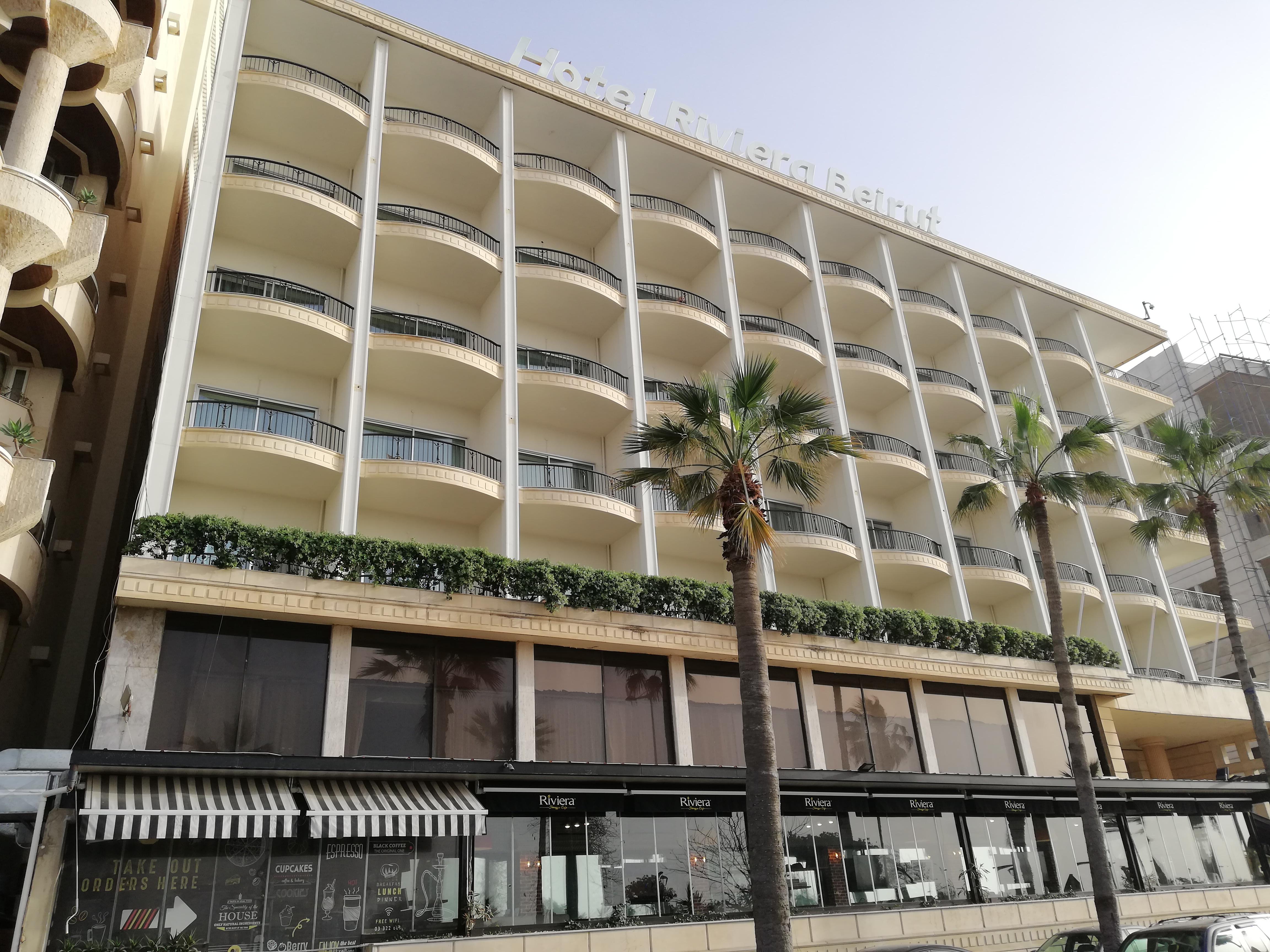 Riviera Hotel And Beach Lounge, Bejrút Exteriér fotografie